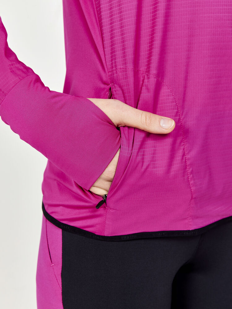 PRO Hypervent LS Wind Top W von Craft – Roxo