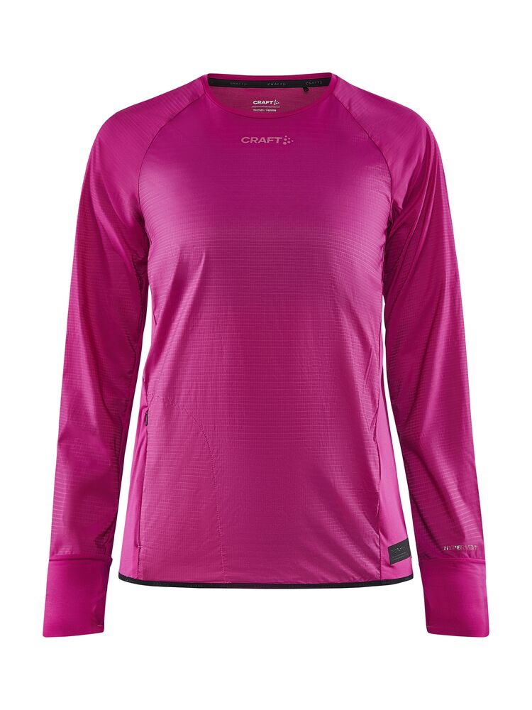 PRO Hypervent LS Wind Top W von Craft – Roxo