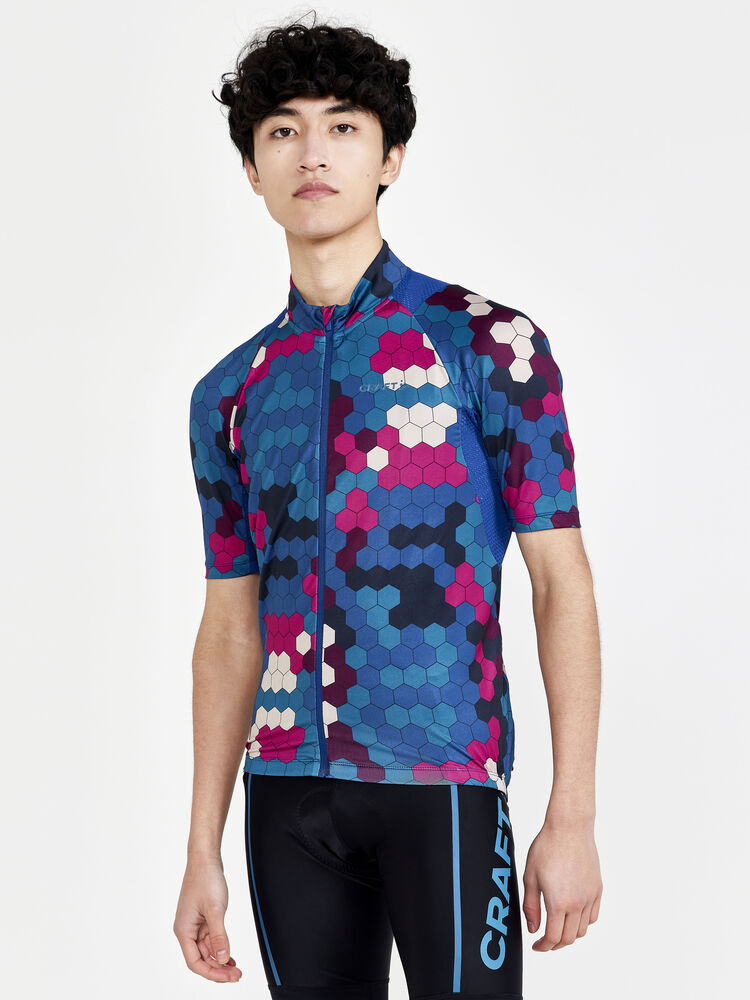 Adv Endur Graphic Jersey M von Craft – Multi/Plava