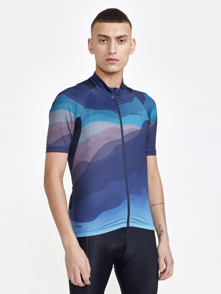 Adv Endur Graphic Jersey M von Craft – Multi/Plava