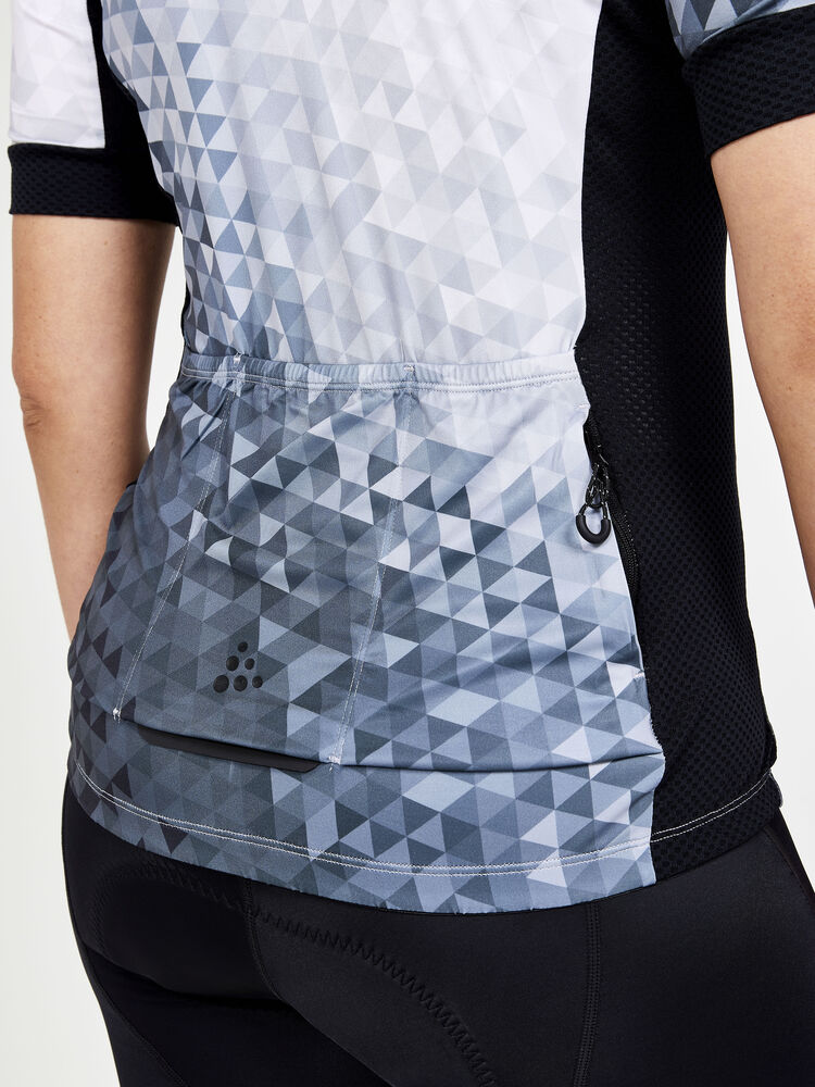Adv Endur Graphic Jersey W von Craft – Multi/Giallo