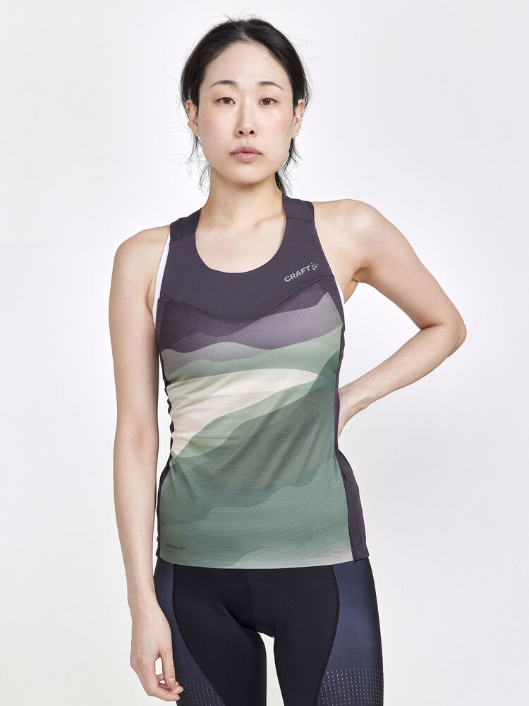 Adv Endur Singlet W von Craft – Multi/Black