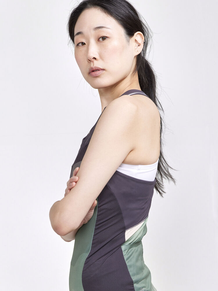 Adv Endur Singlet W von Craft – Multi/Black