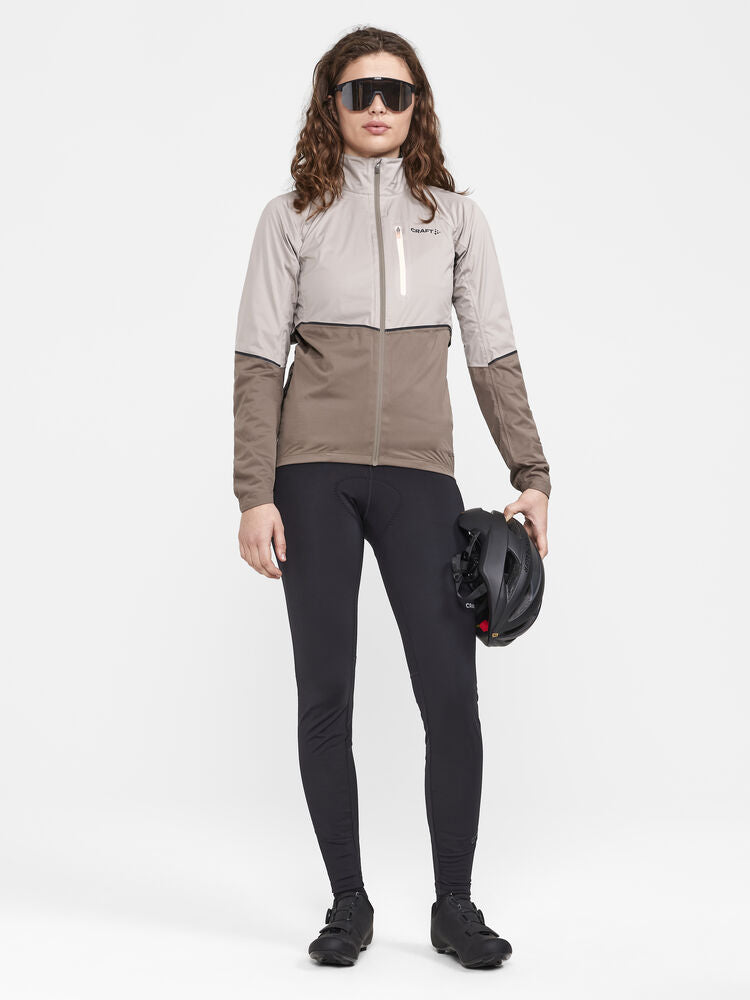 Adv Endur Hydro Jacket W von Craft – Clay/Dk Clay