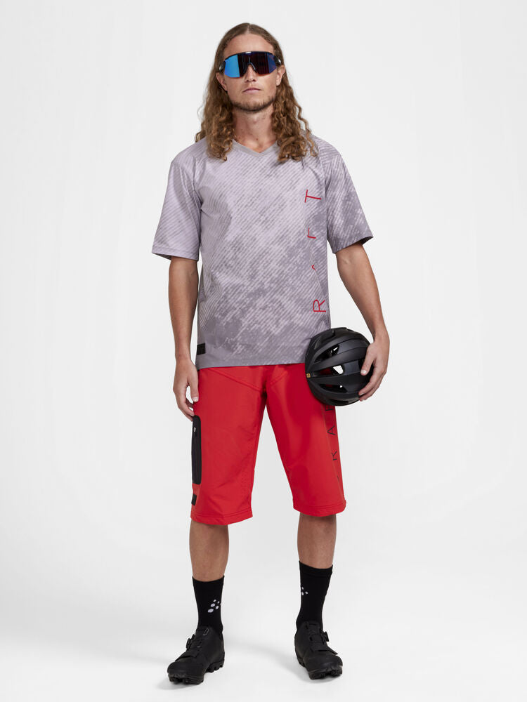 Adv Offroad XT Shorts w Pad M von Craft – Reddish