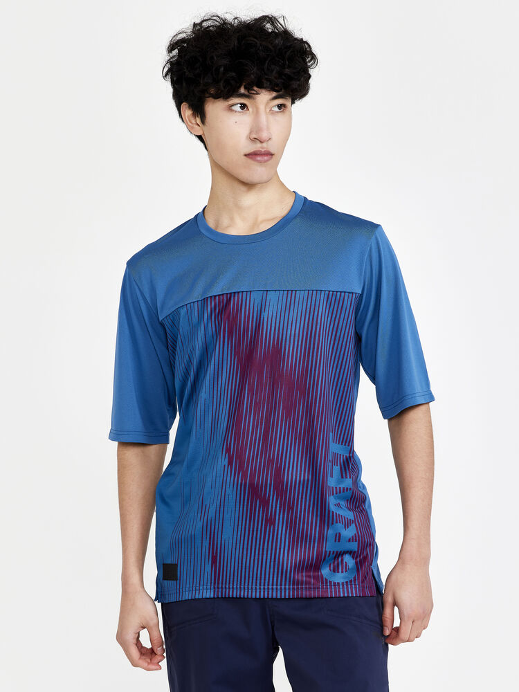 Core Offroad XT SS Jersey M von Craft – Zils/Burgundy