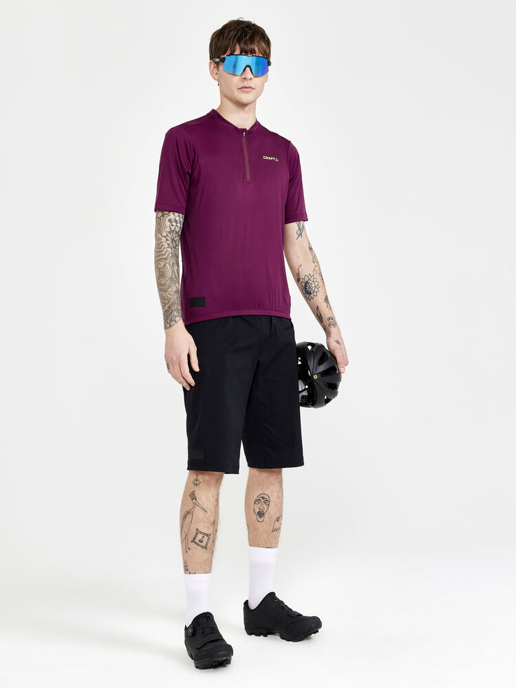 Core Offroad Ss Jersey M von Craft – Plaster/Raw