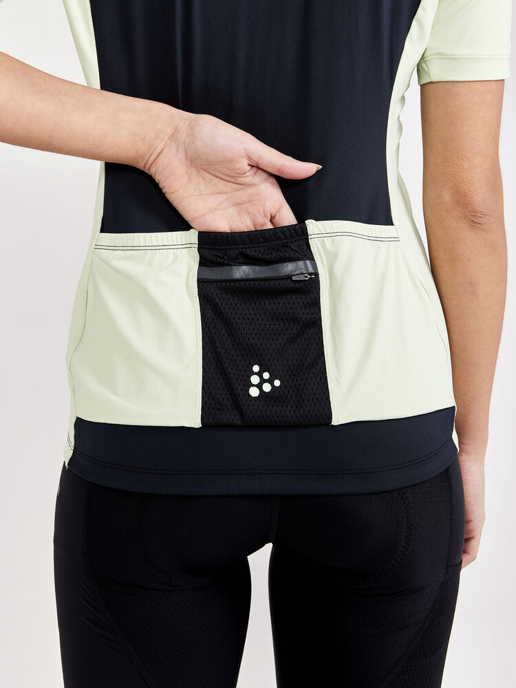 ADV Gravel SS Jersey W von Craft – Black/Celadon