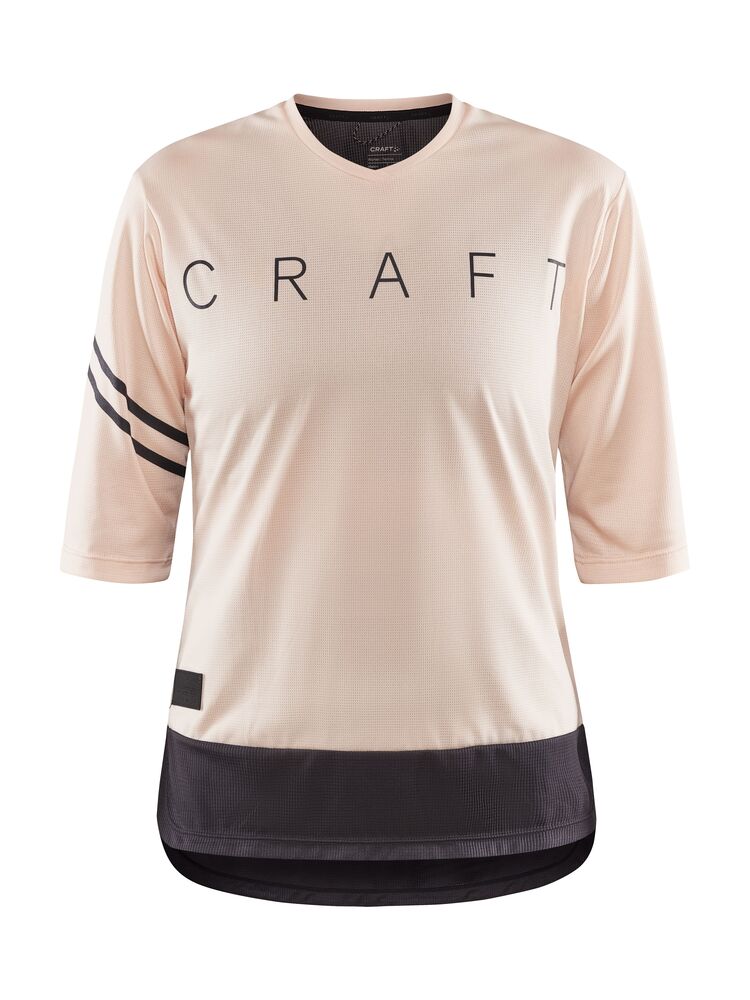 Core Offroad XT SS Jersey W von Craft – Cress/Burgundy