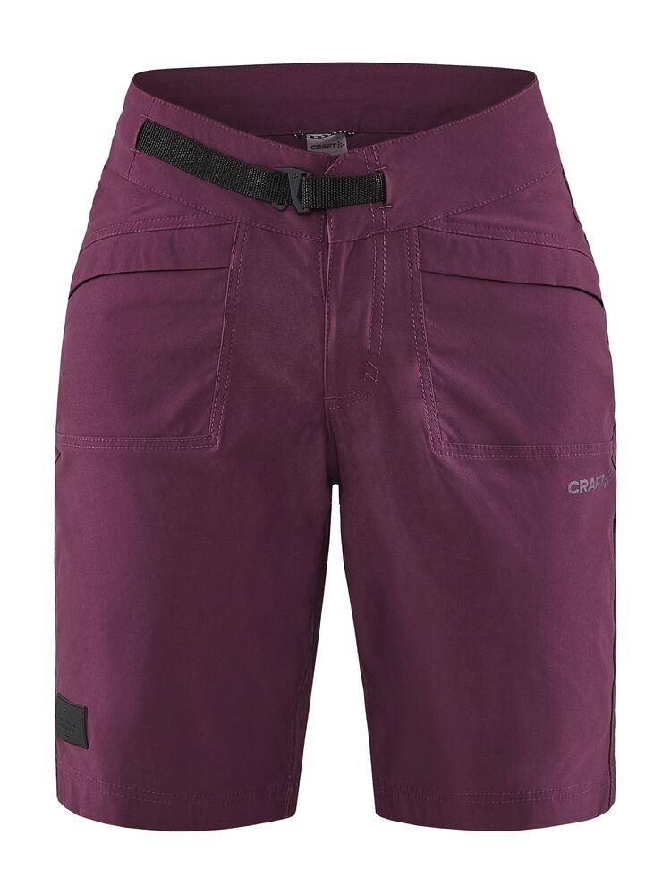 Core Offroad XT Shorts w Pad W von Craft – Burgundy