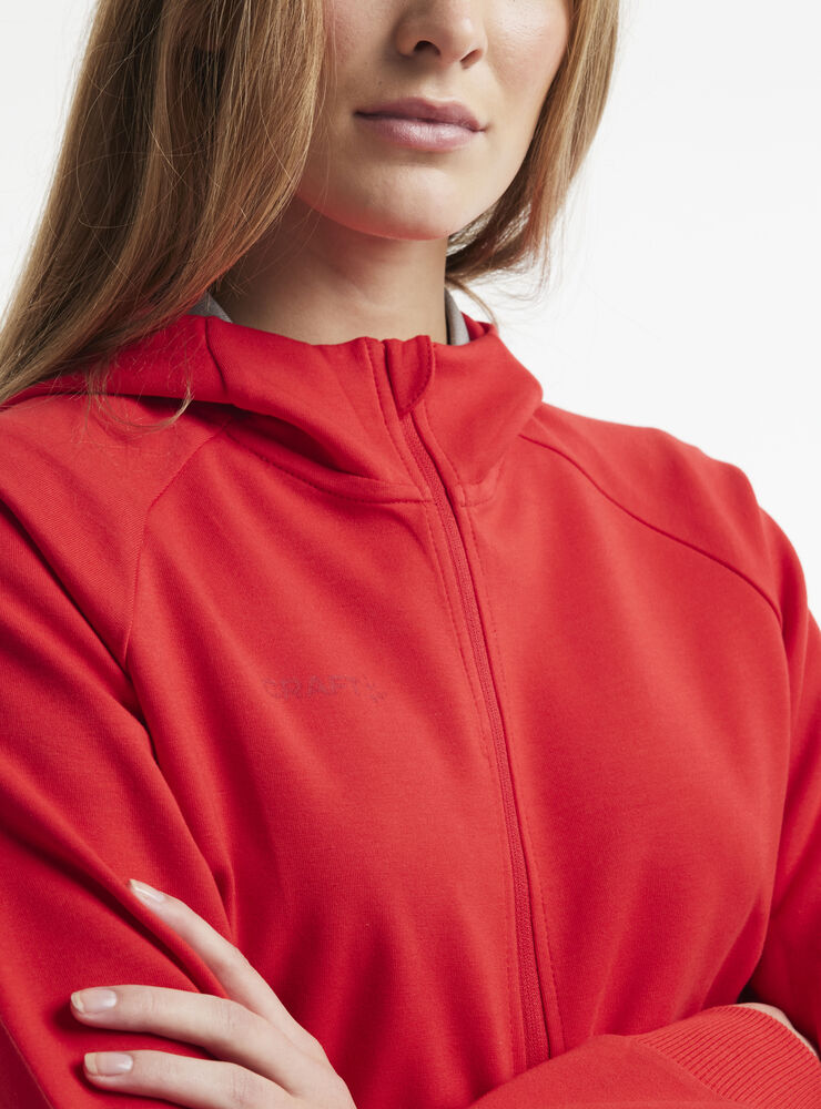 Core Soul Full Zip Hood W von Craft – Club Cobolt