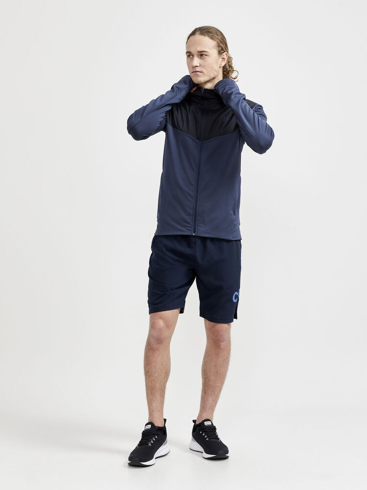 ADV Charge Jersey Hood Jacket M von Craft – Blues/Black