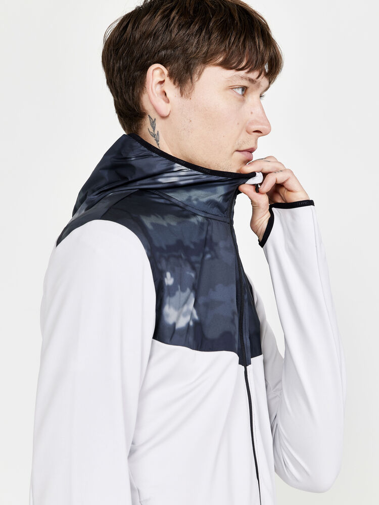 ADV Charge Jersey Hood Jacket M von Craft – Blues/Black
