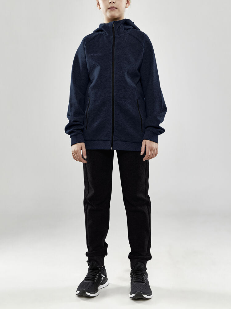 Core Soul Full Zip Hood Jr von Craft – Dark Navy
