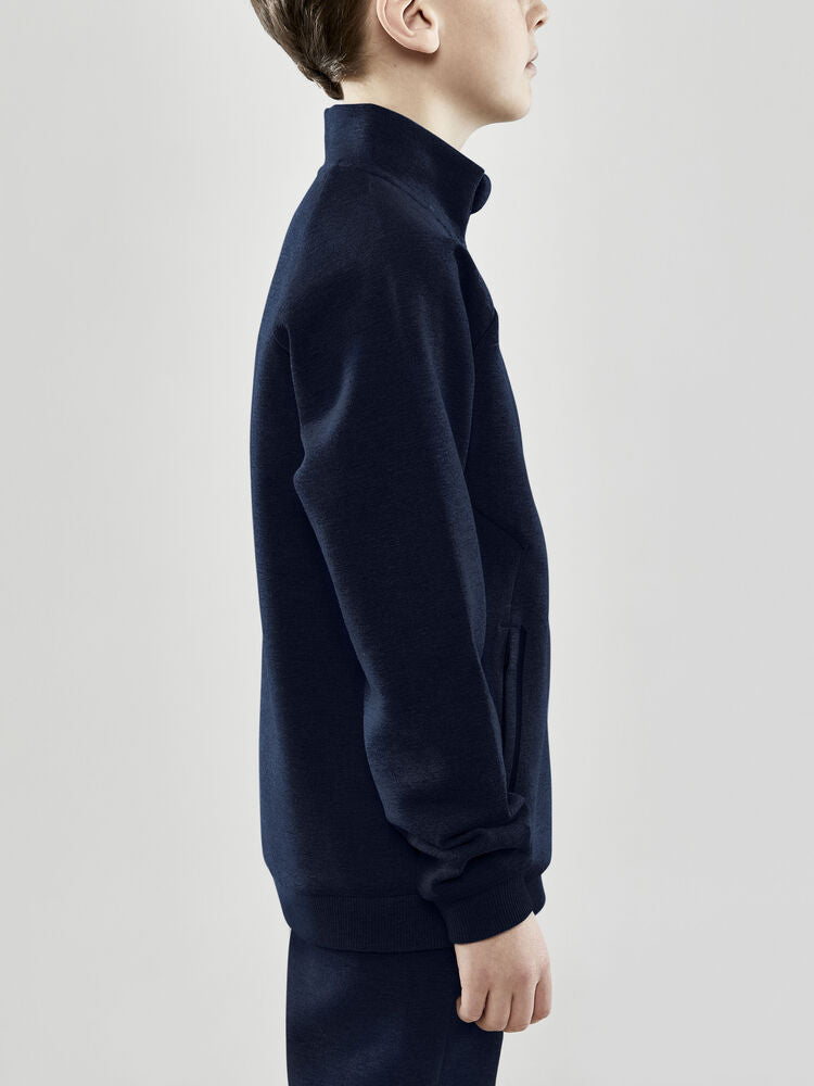 Core Soul Full Zip Jacket Jr von Craft – Dark Navy