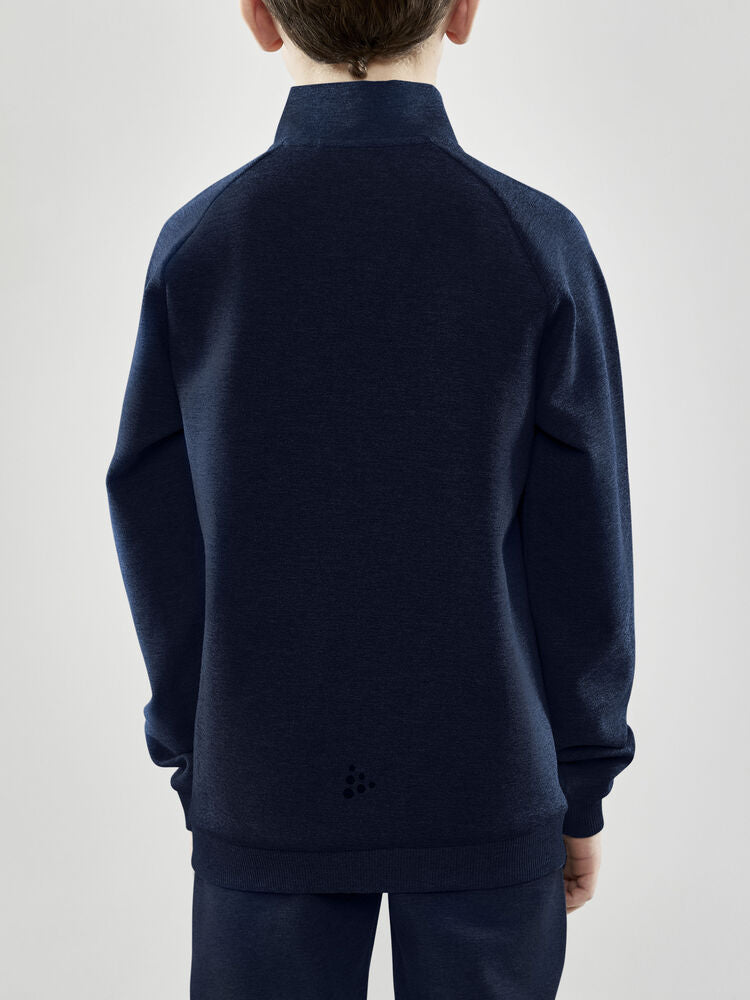 Core Soul Full Zip Jacket Jr von Craft – Dark Navy