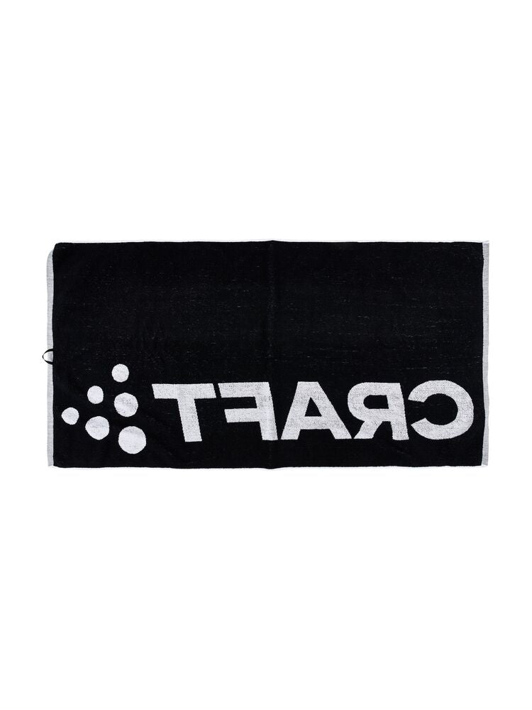 Ability Bath Towel von Craft – White/Black