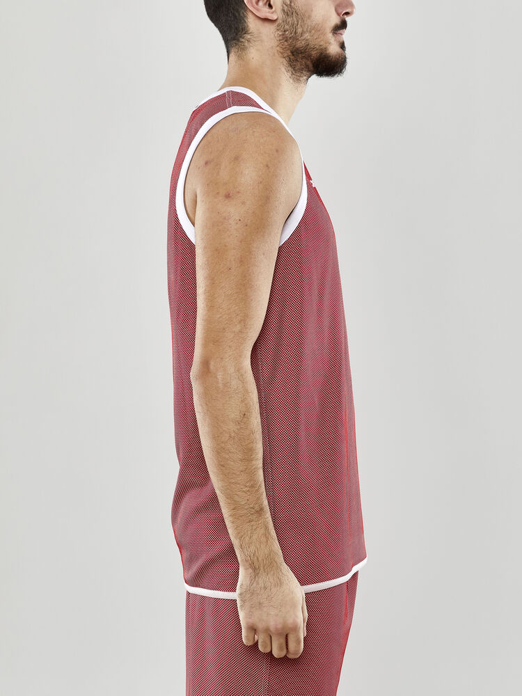 Progress Reversible Basket Singlet M von Craft – Club Cobolt/White