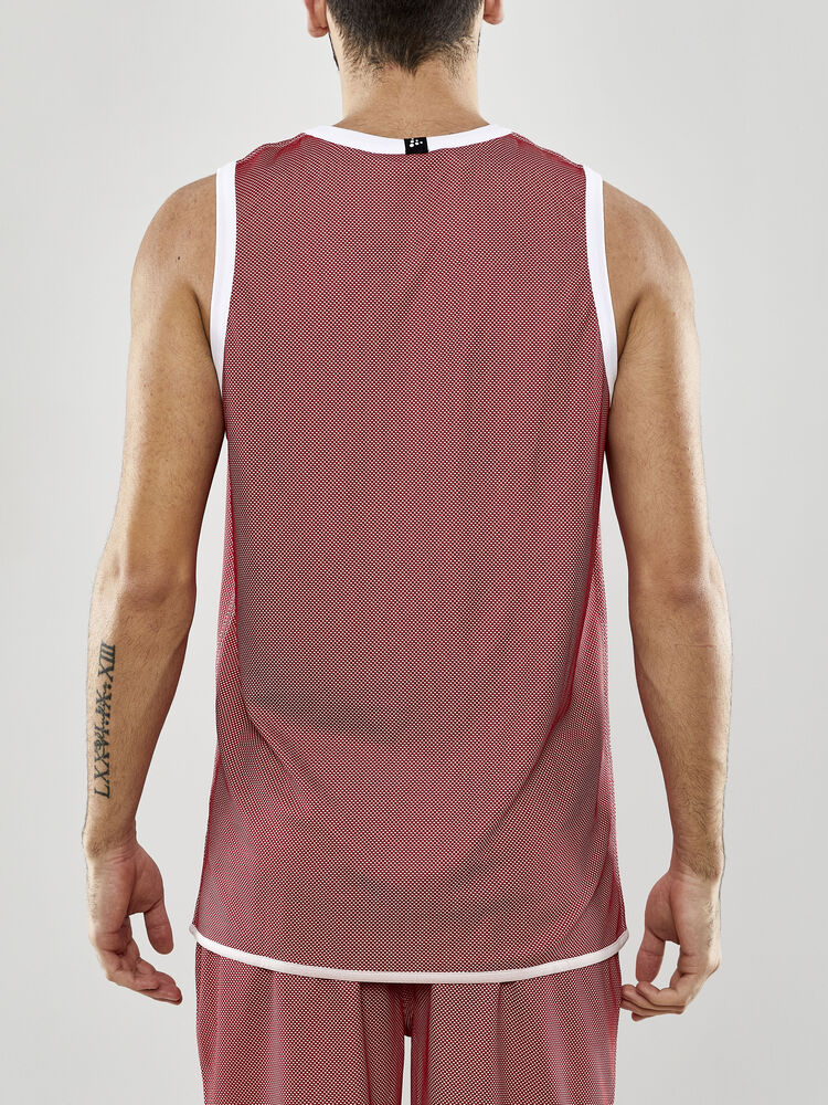 Progress Reversible Basket Singlet M von Craft – Club Cobolt/White