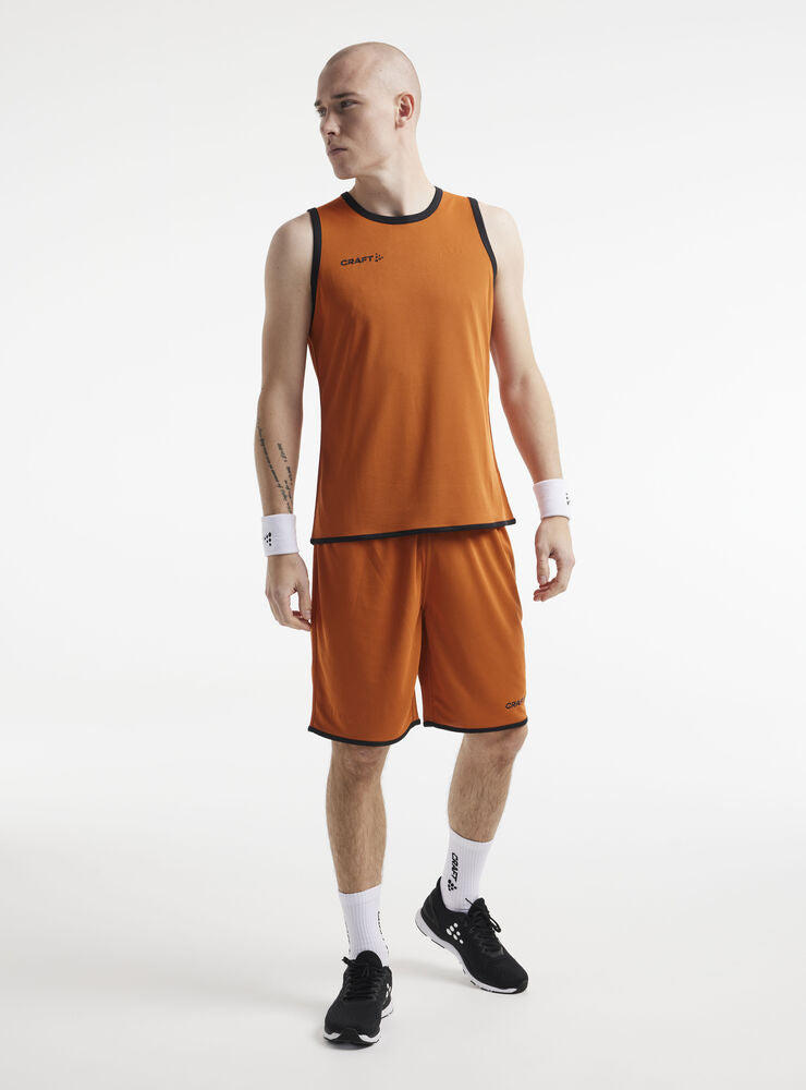 Progress Reversible Basket Singlet M von Craft – Club Cobolt/White
