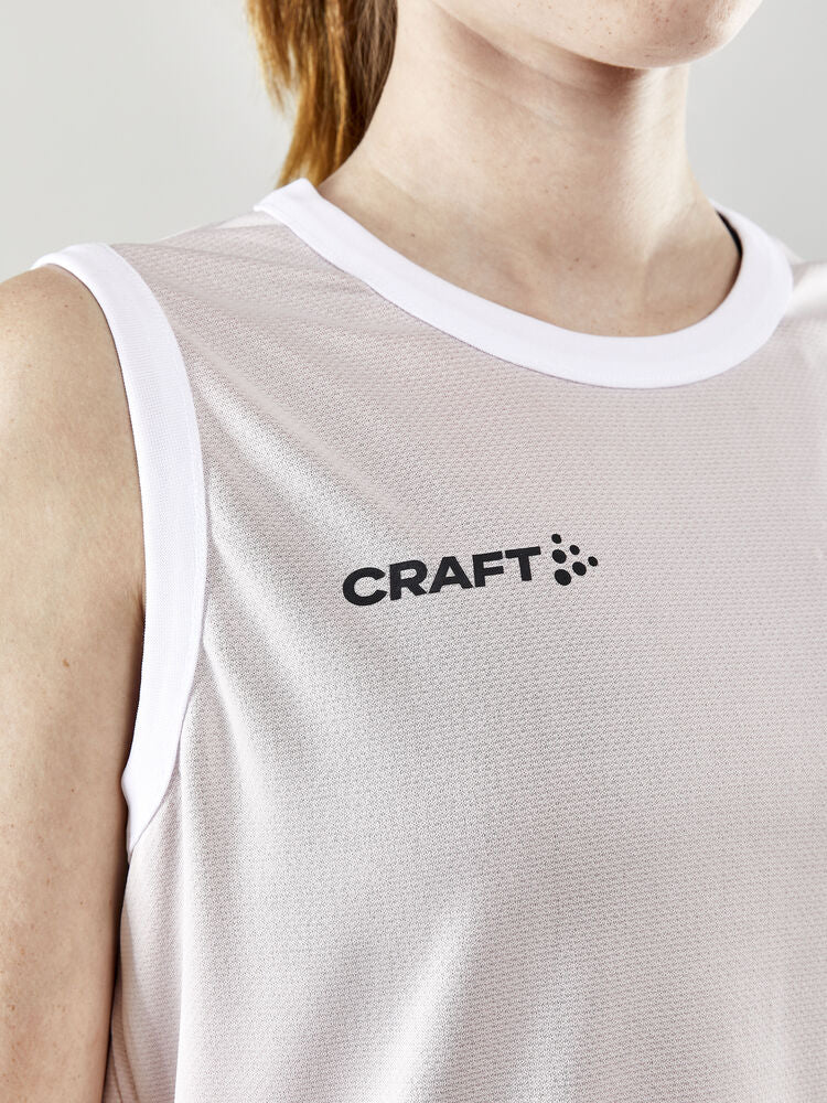 Progress Reversible Basket Singlet W von Craft – Club Cobolt/White