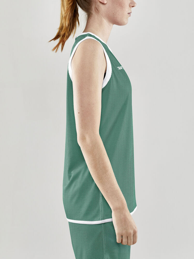Progress Reversible Basket Singlet W von Craft – Club Cobolt/White
