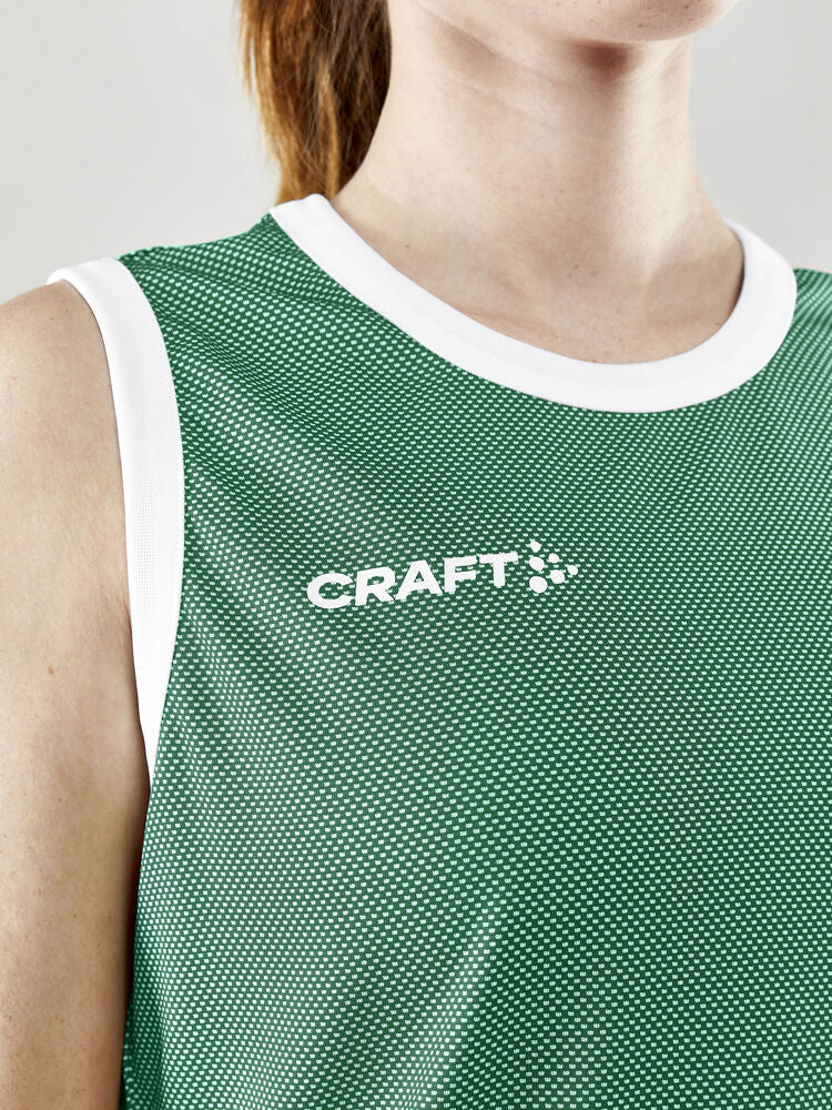 Progress Reversible Basket Singlet W von Craft – Club Cobolt/White