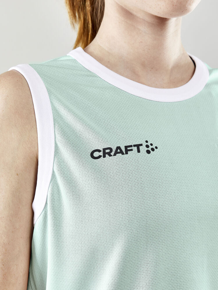 Progress Reversible Basket Singlet W von Craft – Club Cobolt/White