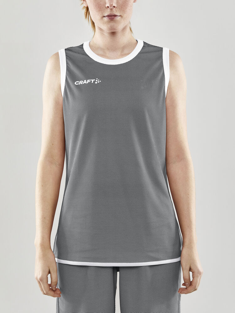 Progress Reversible Basket Singlet W von Craft – Club Cobolt/White
