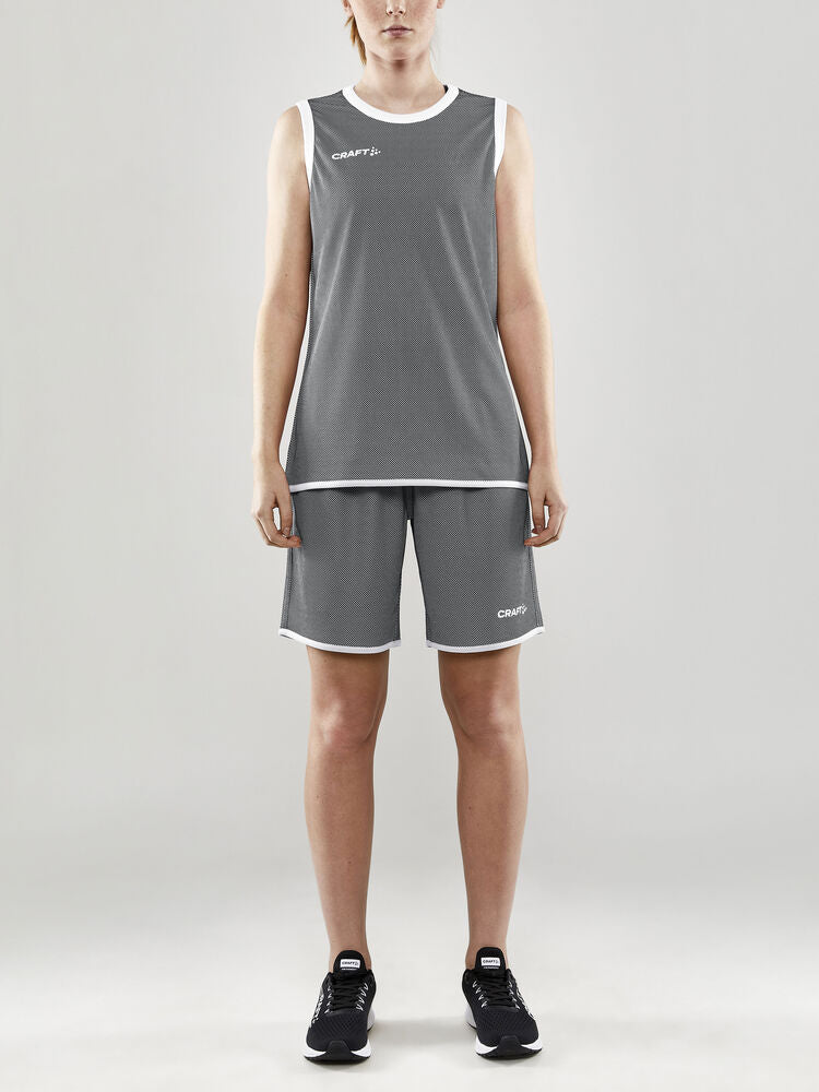 Progress Reversible Basket Singlet W von Craft – Club Cobolt/White