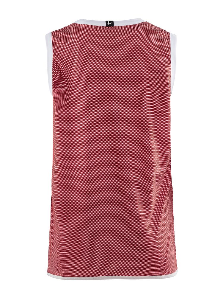 Progress Reversible Basket Singlet Jr von Craft – Club Cobolt/White