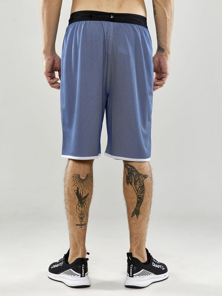 Progress Reversible Basket Shorts M von Craft – Club Cobolt/White