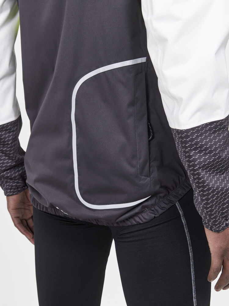 Adv Bike Hydro Lumen Jacket M von Craft – Flumino/Ash White