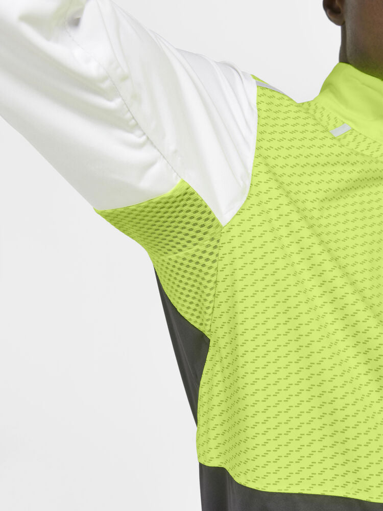 Adv Bike Hydro Lumen Jacket M von Craft – Flumino/Ash White