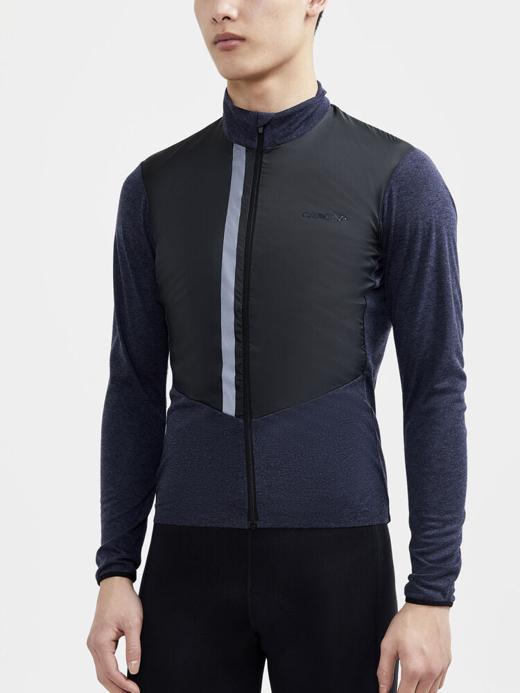 Adv Bike SubZ Wool LS Jersey M von Craft – Blaze/Black