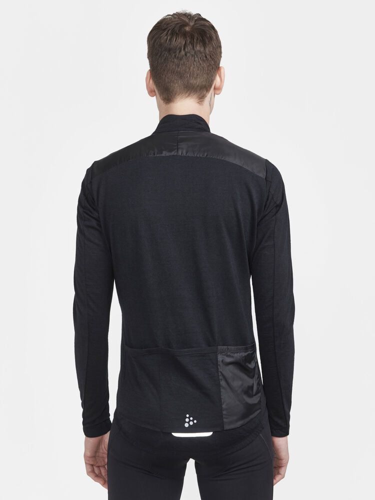 Adv Bike SubZ Wool LS Jersey M von Craft – Blaze/Black