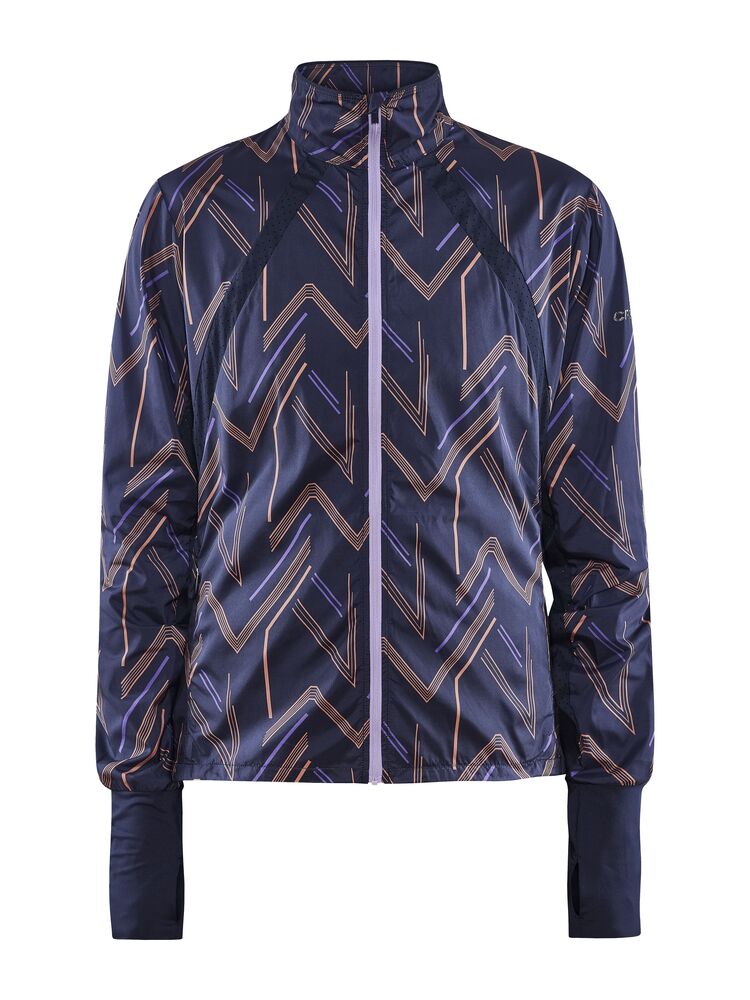 Adv Essence Wind Jacket W von Craft – Multi/Blues