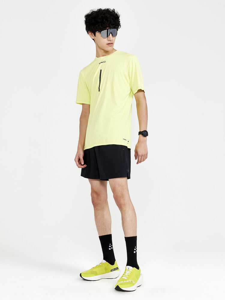 ADV Charge SS Tech Tee M von Craft – Giallo