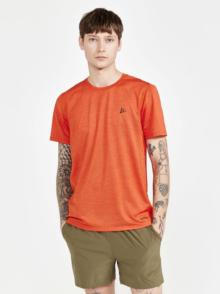 Adv Charge Melange SS Tee M