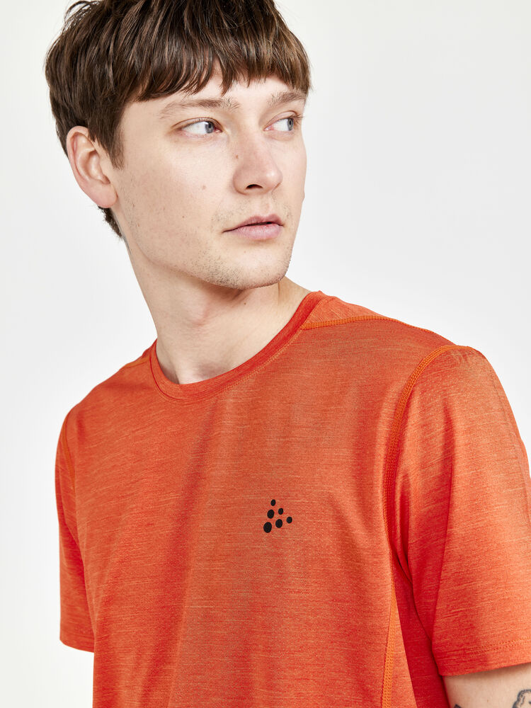 Adv Charge Melange SS Tee M