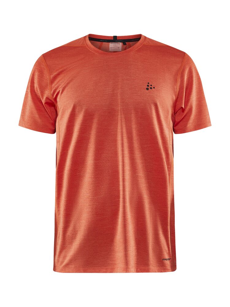 Adv Charge Melange SS Tee M