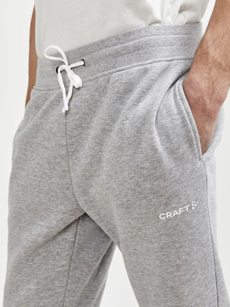 CORE Craft Sweatpants M von Craft – Grey Melange
