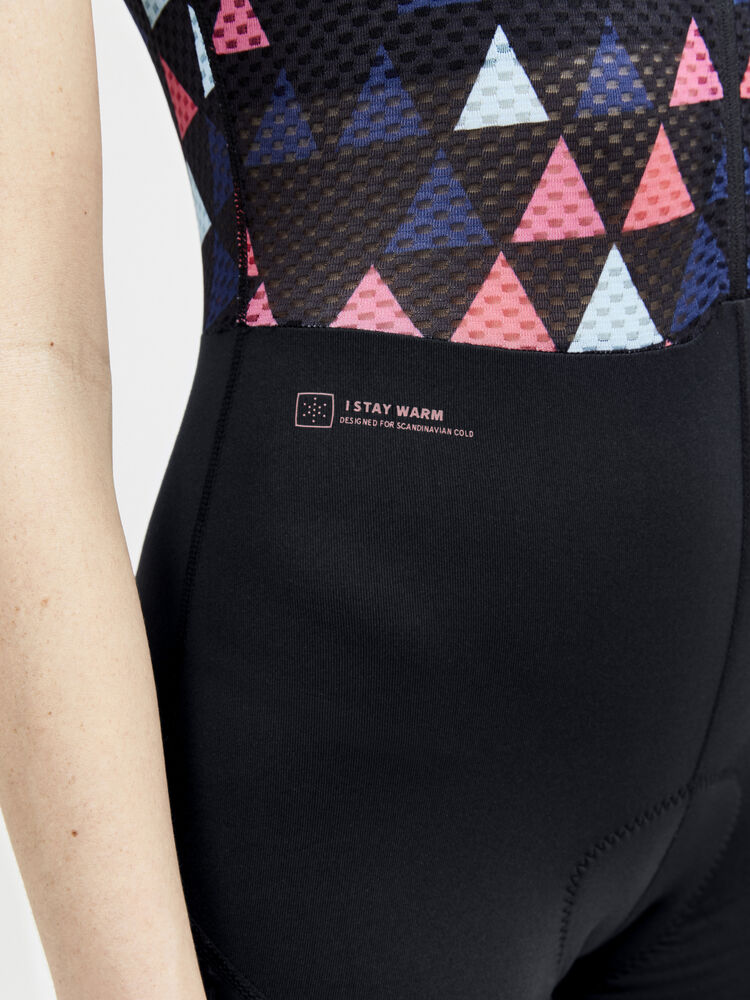 Adv Bike SubZ Bib Tights W von Craft – Black/Multi