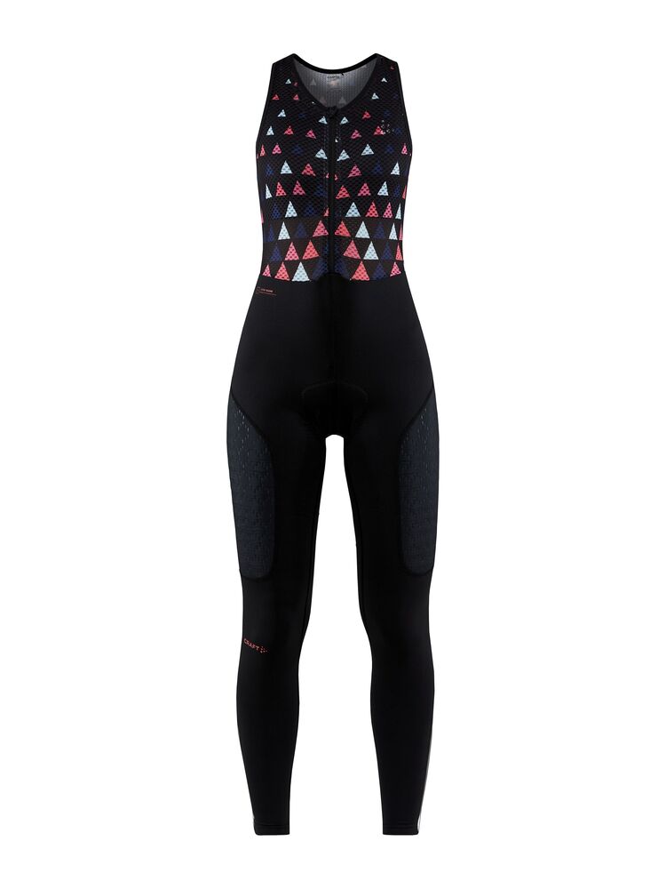 Adv Bike SubZ Bib Tights W von Craft – Black/Multi