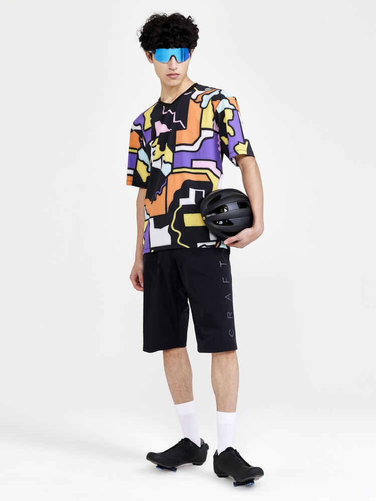 Adv Bike Offroad SS Tee M von Craft – Multi/Gum