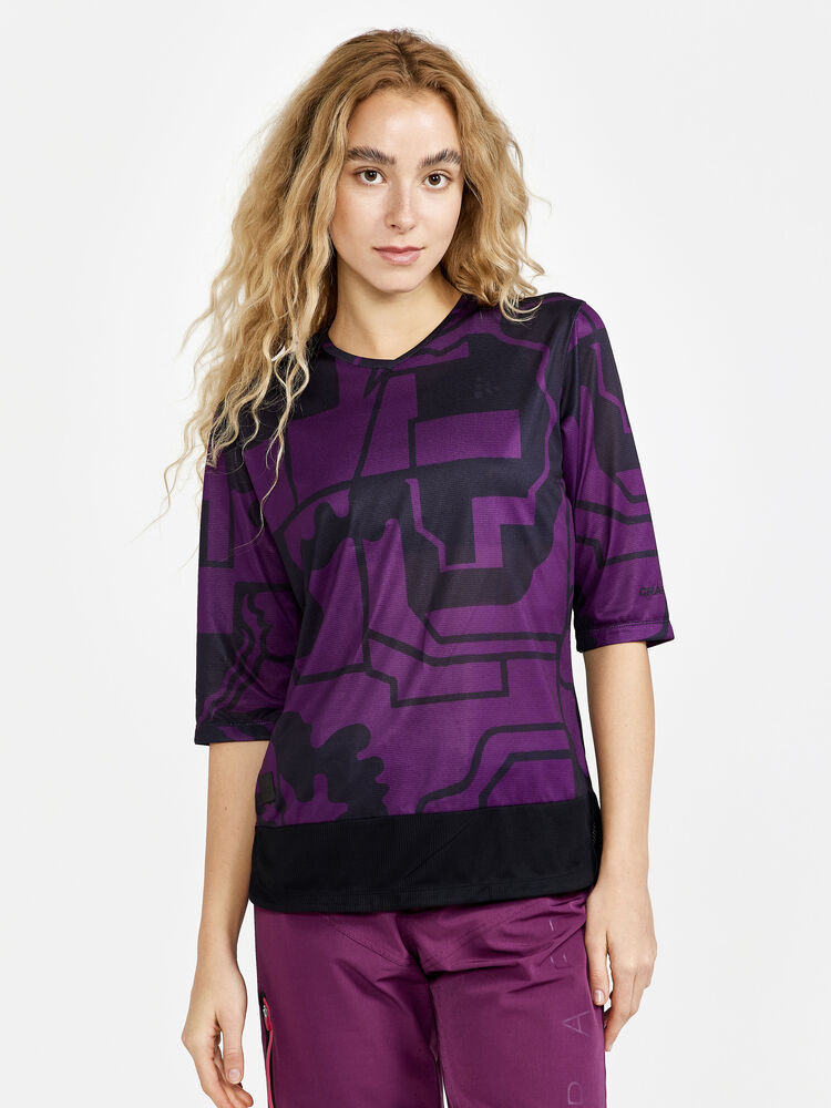 Core Bike Offroad SS Tee W von Craft – Blossom/Black