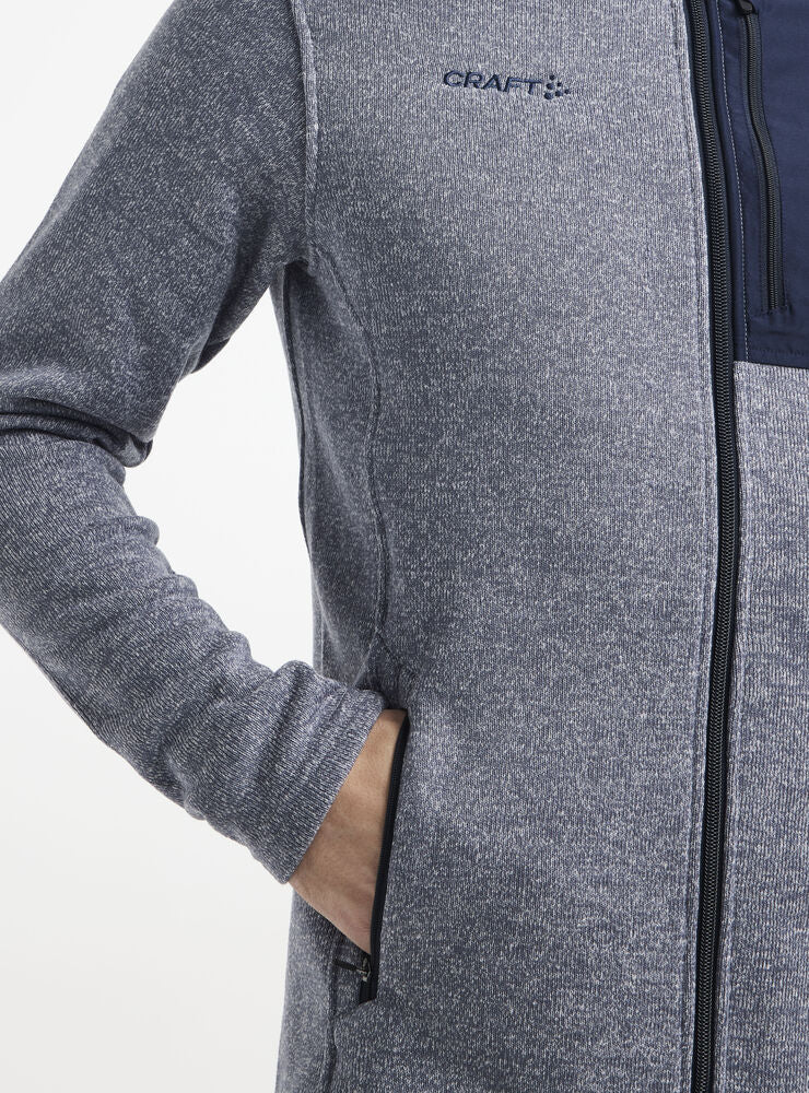 Adv Explore Heavy Fleece Jacket M von Craft – Flow/Blaze