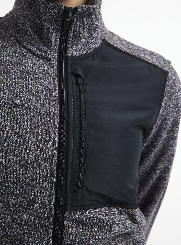 Adv Explore Heavy Fleece Jacket W von Craft – Flow/Blaze