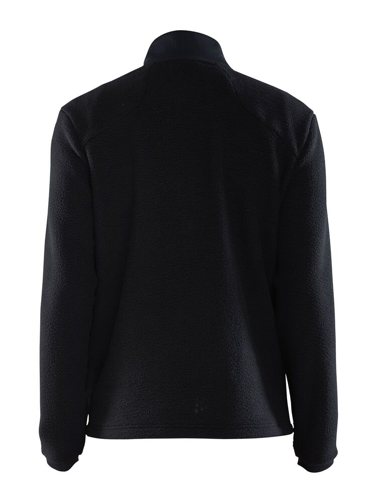 Adv Explore Pile Fleece Jacket M von Craft – Ecru/Black