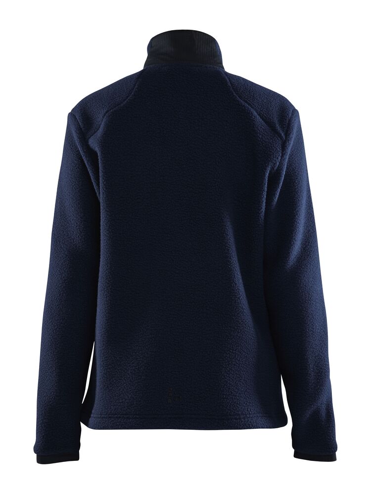 Adv Explore Pile Fleece Jacket W von Craft – Ecru/Black